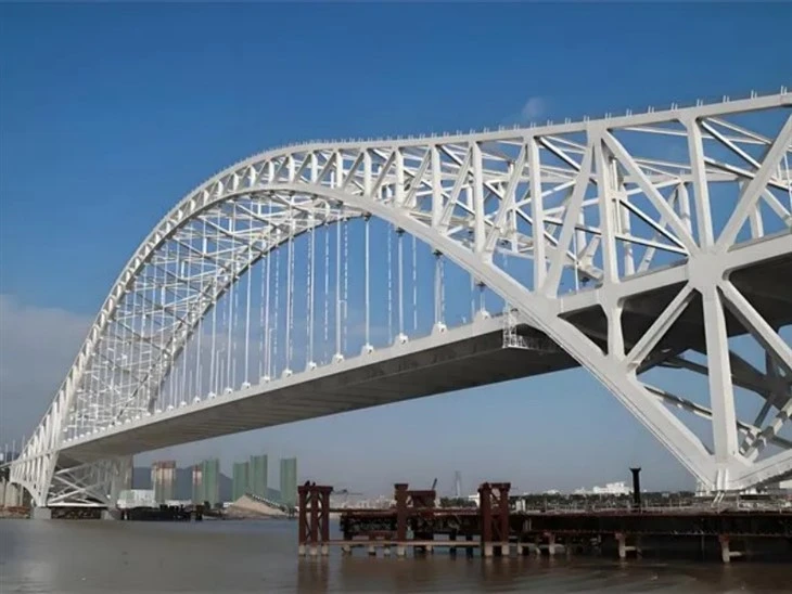 Steel Structure Arch Bridge